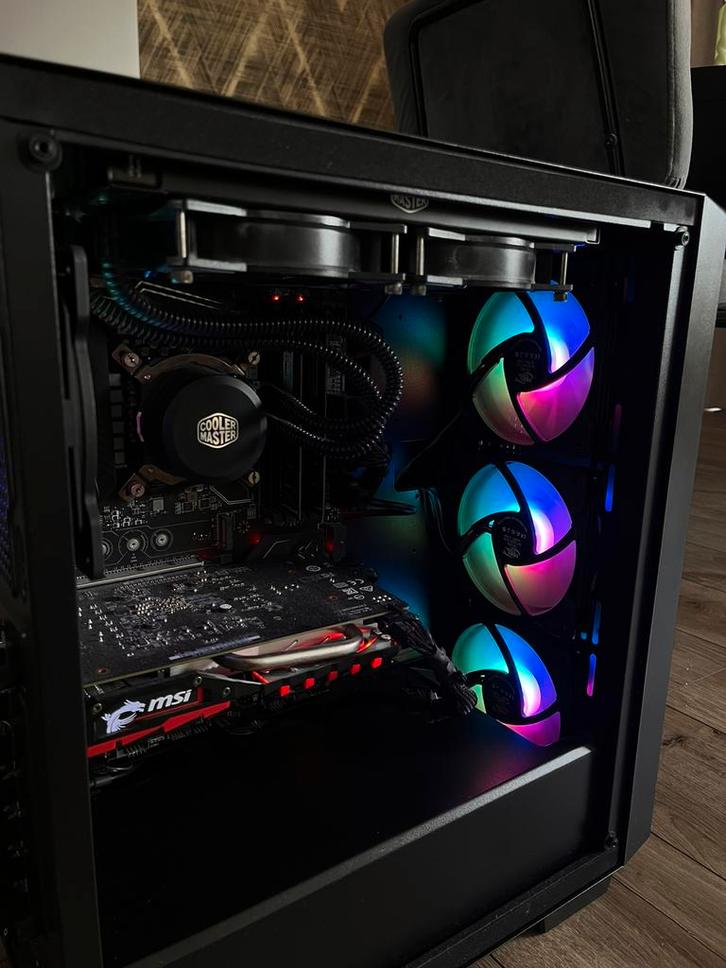 Game pc, Computers en Software, Desktop Pc's, Gebruikt, HDD, Gaming, Ophalen