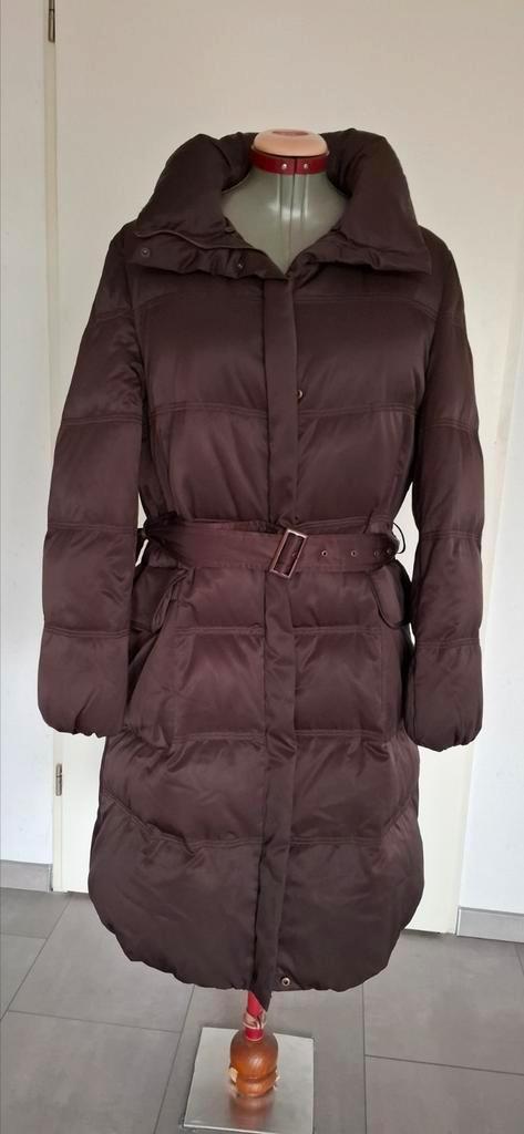 Maura by Claudia Sträter jas donsjas winterjas bruin 42 44, Kleding | Dames, Jassen | Winter, Gedragen, Maat 42/44 (L), Bruin