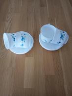 Arcopal Veronica kop en schotels, Huis en Inrichting, Keuken | Servies, Gebruikt, Ophalen of Verzenden, Glas, Overige stijlen