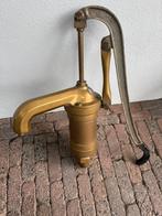 Antieke koperen decoratieve scheeps waterpomp, Antiek en Kunst, Ophalen