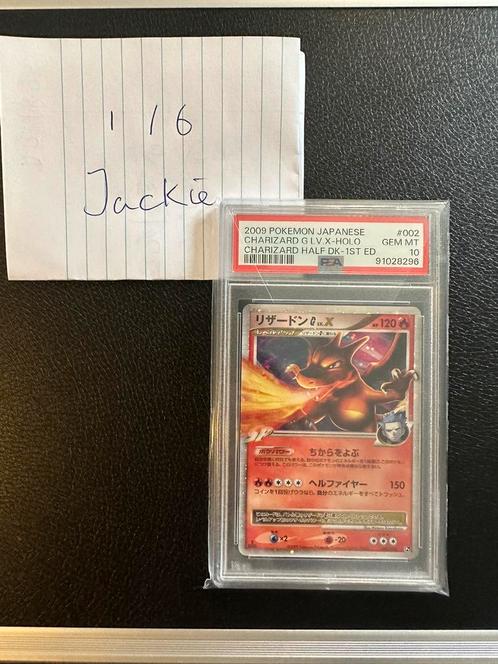 Pokemon PSA 10 Charizard LV. X, Hobby en Vrije tijd, Verzamelkaartspellen | Pokémon, Nieuw, Losse kaart, Foil, Ophalen of Verzenden
