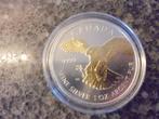 Canada. 1OZ, Bird of Prey FALCON, Valk. 2014  Gilded coin, Postzegels en Munten, Munten | Amerika, Ophalen of Verzenden, Goud