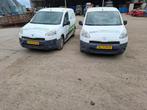 2x Peugeot Partner 1.6 HDI 55KW 2014, geen MMBS, 74 pk, 680 kg, 4 cilinders, Wit
