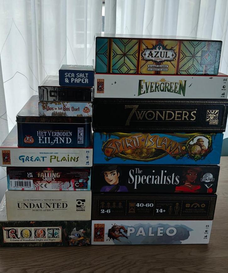 Verschillende bordspellen, Hobby en Vrije tijd, Gezelschapsspellen | Bordspellen, Zo goed als nieuw, Een of twee spelers, Drie of vier spelers