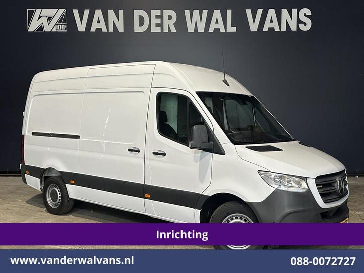 Mercedes-Benz Sprinter 316 CDI 164pk L2H2 Inrichting Euro6 A, Auto's, Bestelauto's, Bedrijf, Te koop, ABS, Achteruitrijcamera