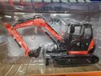 Kubota KX080-4 Kraan 1:24 Universal Hobbies Nieuw, Ophalen of Verzenden, Nieuw, Overige typen, Overige merken