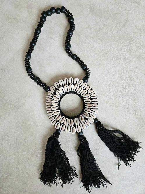 Schelpen kauri decoratie hanger 2 uit Bali, Huis en Inrichting, Woonaccessoires | Wanddecoraties, Nieuw, Ophalen of Verzenden