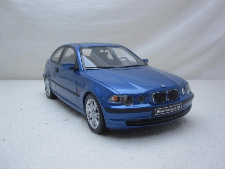 BMW e46 318Ti Compact (2002) 1:18 OttOmobile, Hobby en Vrije tijd, Modelauto's | 1:18, Nieuw, Auto, OttOMobile, Ophalen of Verzenden