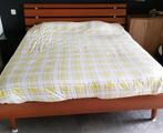 Elektrisch verstelbaar bed 200x180, Ophalen, Verstelbaar, Bruin, Tweepersoons