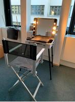 mobiele make up tafel en vouwstoel draag alles in één keer !, Sieraden, Tassen en Uiterlijk, Uiterlijk | Cosmetica en Make-up