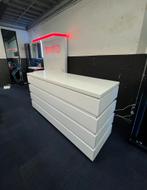 Toonbank Balie - Hoogglans Wit, Ophalen, Zo goed als nieuw