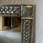 Barok Spiegel - houten lijst – 70 x 50 cm - Bij TTM Wonen, Antiek en Kunst, Antiek | Spiegels, 50 tot 100 cm, Minder dan 100 cm