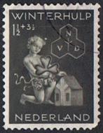 Nederland serie gestempeld uit 1944 nr. 423 t/m 427, Postzegels en Munten, Postzegels | Nederland, Na 1940, Verzenden, Gestempeld