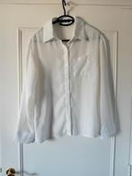 Witte nette blouse XS, Kleding | Dames, Blouses en Tunieken, Wit, Ophalen of Verzenden, Zo goed als nieuw, Maat 34 (XS) of kleiner