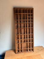 Oude houten letterbakken, ook los verkrijgbaar, Huis en Inrichting, Ophalen, Zo goed als nieuw, 25 tot 50 cm, Minder dan 100 cm