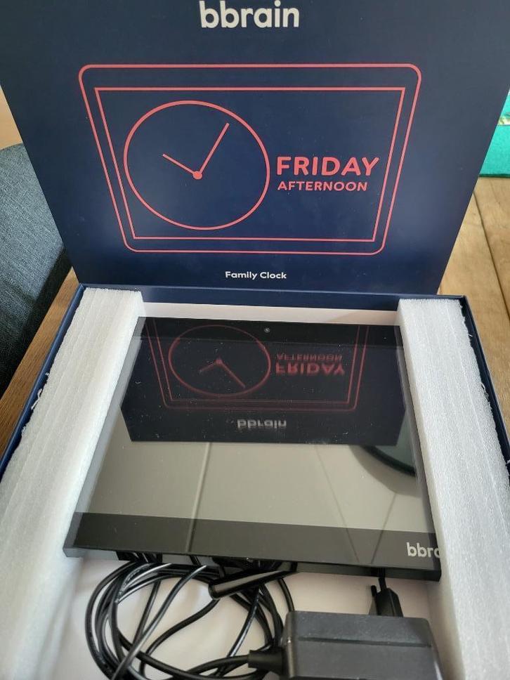 BBrain Family, klok voor dementerende ouderen, Huis en Inrichting, Woonaccessoires | Klokken, Zo goed als nieuw, Overige typen