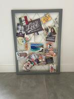 Grijze lijst met draden en knijpers voor bv foto’s, Ophalen, Nieuw, 50 tot 75 cm, 50 tot 75 cm