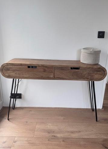 Mango houten side table 120x30x76 beschikbaar voor biedingen
