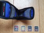 4 SSD memory cards + Lowe Pro case, Audio, Tv en Foto, Fotografie | Geheugenkaarten, Ophalen, Sandisk Extreme, Gebruikt, Memory stick