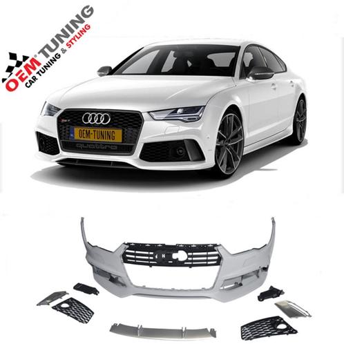 AUDI RS7 VOORBUMPER | A7 4G8 | 2014-2018 | Facelift, Auto diversen, Tuning en Styling, Ophalen of Verzenden
