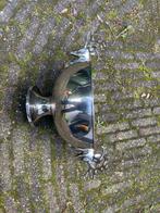 Vintage Schaal met Hertenkoppen, Overige materialen, Schaal, Rond, Ophalen of Verzenden