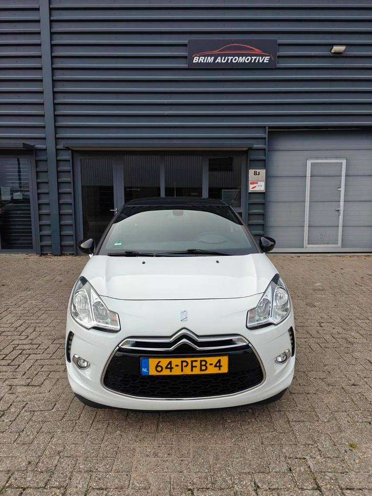 Citroën DS3 1.6 VTI 88KW 2011 Wit So Chic, Auto's, Citroën, Bedrijf, DS3, Adaptive Cruise Control, Airbags, Airconditioning, Apple Carplay