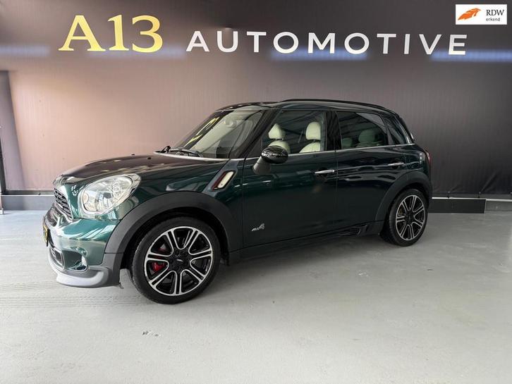 Mini Mini Countryman 1.6 John Cooper Works ALL4 Chili panoda, Auto's, Mini, Bedrijf, Te koop, Countryman, 4x4, ABS, Airbags, Alarm