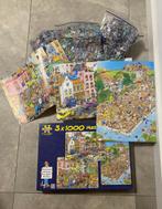 3in1 Puzzels - Jan van Haasteren 81200, Ophalen of Verzenden, Meer dan 1500 stukjes, Zo goed als nieuw, Legpuzzel