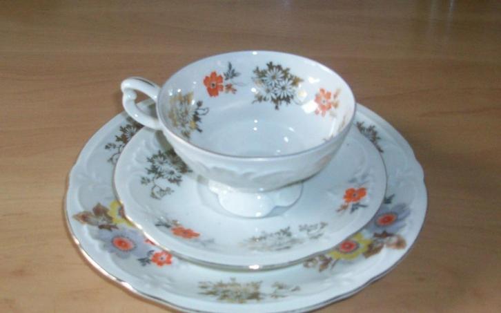 Ontbijtset, Tielsch Altwasser, Antiek en Kunst, Antiek | Servies compleet, Ophalen of Verzenden