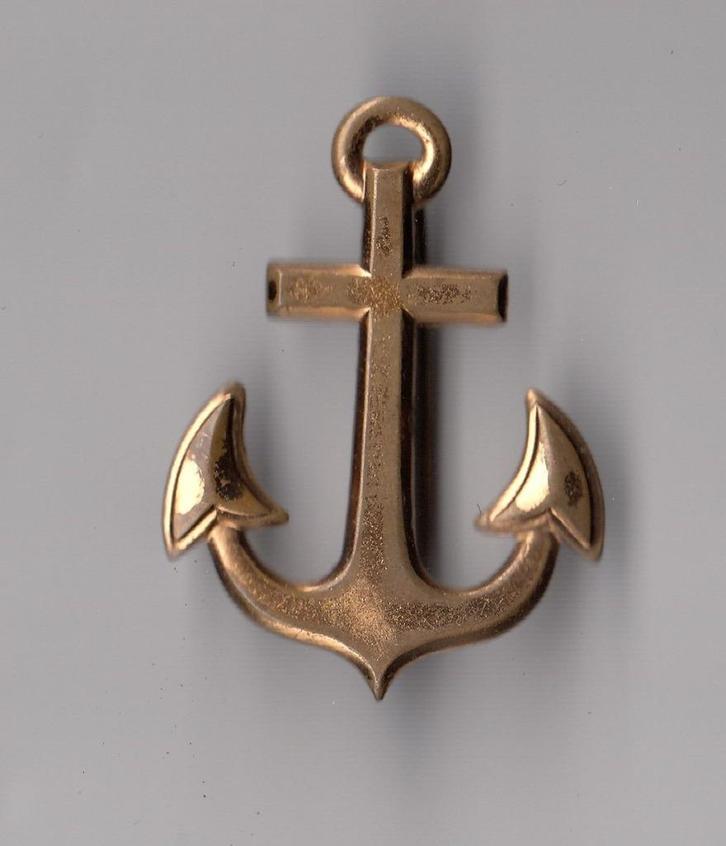 Anker speldje Scheepvaart, Verzamelen, Speldjes, Pins en Buttons, Gebruikt, Speldje of Pin, Overige onderwerpen, Ophalen of Verzenden