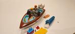 Playmobil speedboat., Ophalen of Verzenden, Zo goed als nieuw