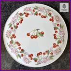 SERVEER PLATEAU "Cherries" Royal Worcester Porselein, Ophalen of Verzenden, Zo goed als nieuw, Porselein, Overige stijlen