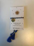 Rituals armband Tiny Miracles Blauw met Goud, Ophalen of Verzenden, Nieuw, Blauw, Goud