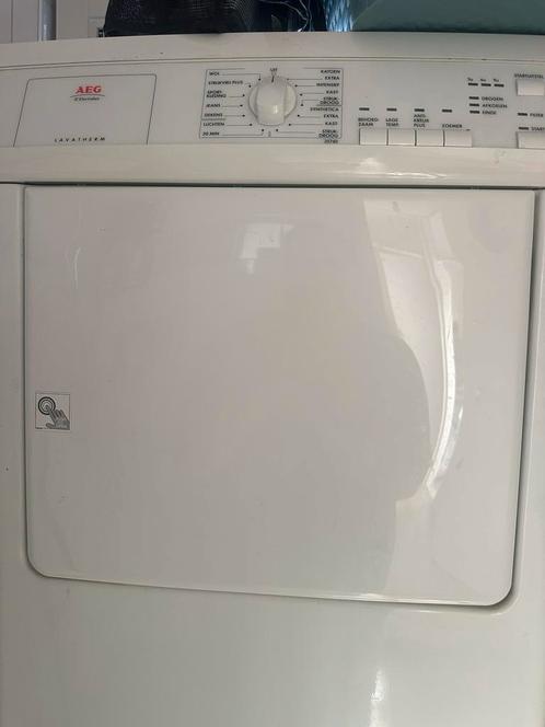 AEG Lavatherm T35740 Wasdroger - 6 kg, Witgoed en Apparatuur, Wasdrogers, Gebruikt, Condens, Voorlader, 6 tot 8 kg, 85 tot 90 cm