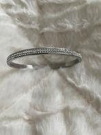 Gerecycled Stalen Armband bangle met kristal, Sieraden, Tassen en Uiterlijk, Armbanden, Met kristal, Nieuw, Ophalen of Verzenden