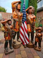 MASSIEF HOUTEN INDIANEN BEELDEN VOOR COUNTRY BAR STEAKHOUSE, Ophalen