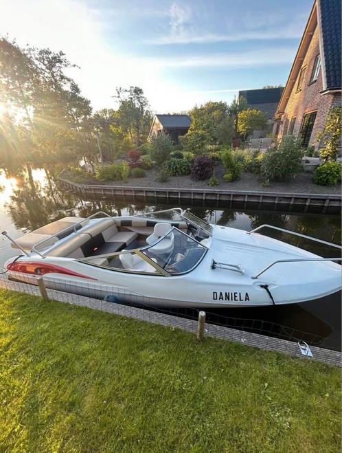 Stratos 550 205PK, Watersport en Boten, Speedboten, Gebruikt, 3 tot 6 meter, Benzine, 200 pk of meer, Polyester, Binnenboordmotor