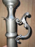 Edeltin karaf tin Holland pewter decanter, Overige materialen, Gebruikt, Overige kleuren, Ophalen of Verzenden