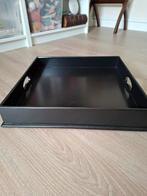 Donkerbruine houten Butlertray, Huis en Inrichting, Ophalen, Gebruikt, Hout