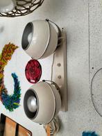 Vintage Dubbele Spot Wandlamp eye ball, Huis en Inrichting, Gebruikt, Onbekend, Ophalen of Verzenden, Onbekend