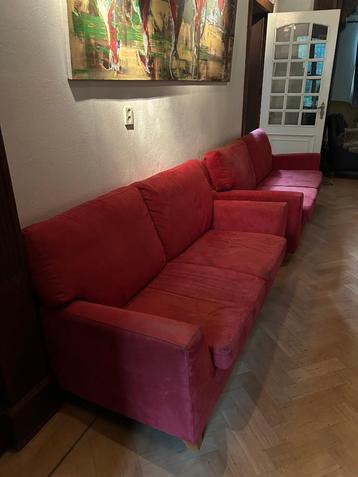 2 rode velours banken
