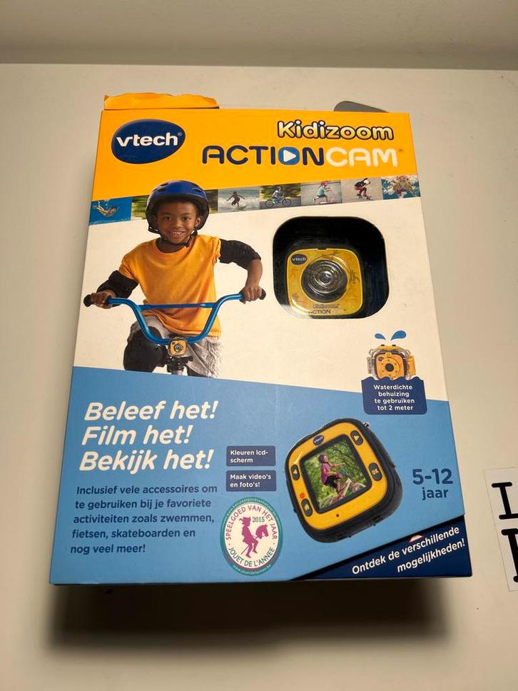 VTech Kidizoom Action Cam - Kinder Camera, Audio, Tv en Foto, Actiecamera's, Zo goed als nieuw, Ophalen of Verzenden