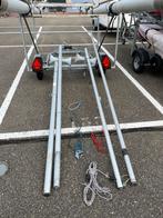 Laser XD met dubbeltrailer & waltrailer, Watersport en Boten, Open zeilboten, Ophalen, Geen motor, Overige brandstoffen, Laser