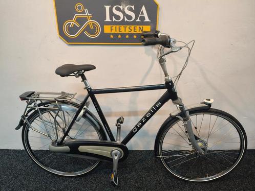 Gazelle Paris Plus herenfiets 7 versnellingen 57cm, Fietsen en Brommers, Fietsen | Jongens, Zo goed als nieuw, Versnellingen, Ophalen