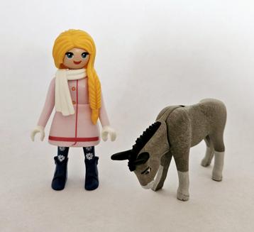 Playmobil dame uit Spirit serie 70395 met ezel  beschikbaar voor biedingen