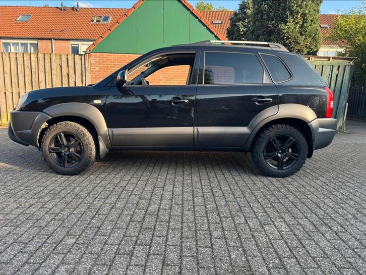 Hyundai Tucson 2.0 I 2WD 2007 Zwart, Auto's, Hyundai, Particulier, Tucson, Benzine, D, SUV of Terreinwagen, Handgeschakeld, Origineel Nederlands