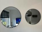 Luxe spiegels met smokey glas, Ophalen, Rond, Zo goed als nieuw, Minder dan 100 cm