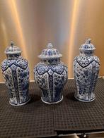 Delftsblauwe Dekselvazen Set van 3, Ophalen