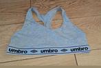 SPLINTERNIEUW ORGINELE UMBRO DAMES MERK SPORT BH
MAAT XL
KLE, UMBRO, Ophalen of Verzenden, Grijs, BH
