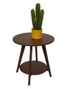 Art Deco Plantentafeltje Bijzettafeltje Eikenhouten, 45 tot 60 cm, Gebruikt, Art deco, Art deco